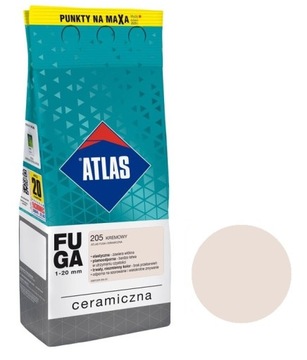 ATLAS fuga CERAMICZNA 205 kremowy 2kg