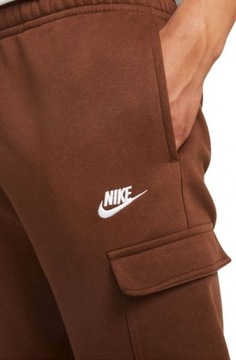 Spodnie dresowe Nike Męskie Brązowe Cargo CD3129-259 r. xl