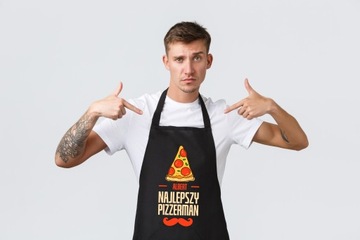 Кухонный ФАРТУК ЛУЧШИЙ ПИЦЦЕРМАН Ваше Имя