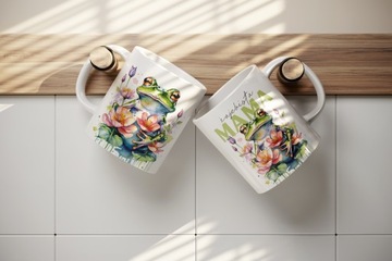 ПОДУШКА НА ДЕНЬ МАТЕРИ - НАБОР - ПОДАРОК ​​FROGGY FROG MOTHER