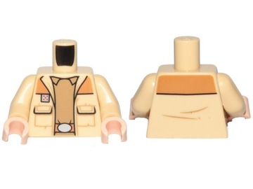 Lego Nowy Tors Tan Star Wars Coat General Jan Dodonna sw1140 973pb4121c01