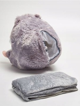 Набор одеял-талисманов 3в1 «Мягкий хомяк», подарочное одеяло, подушка