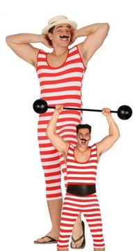 КОСТЮМ ПЛЯЖНОГО ПРАВИТЕЛЬСТВА STRONG MAN РЕТРО ЛЕТ 20 м