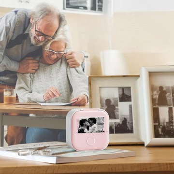 Мини-термопринтер Phomemo T02 для фотографий, заметок, самоклеящихся этикеток