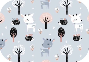 Pielucha Flanelowa 60x80 Jelonek Szary