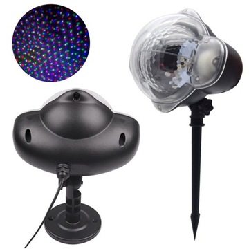 PROJEKTOR ŚWIĄTECZNY LEDOWY KULA DYSKOTEKOWA RGB