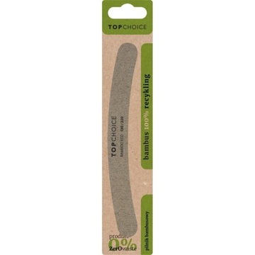 Top Choice Pilnik do paznokci bambusowy 150/220 -