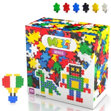 KLOCKI MELI MINIS MOSAIC 200 ELEMENTÓW