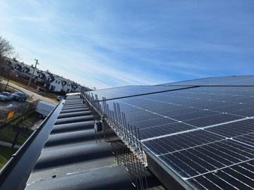 ШИПЫ ДЛЯ ПТИЦ ДЛЯ ФОТОВАЛЬТАИЧЕСКИХ ПАНЕЛЕЙ 50 СМ ЗАЩИЩАЮТ ОТ ПТИЦ ВЫСОТА 21 СМ