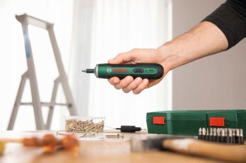 АККУМУЛЯТОРНАЯ ОТВЕРТКА 3,6 В PUSHDRIVE BOSCH + 10 НАКОНЕЧНИКОВ