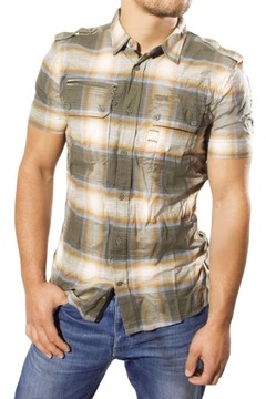 29T Diesel Slim Fit Short Sleeve koszula męska casual krótki rękaw L
