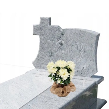 STROIK SZTUCZNE KWIATY BUKIET DONICA NA PNIU GRÓB