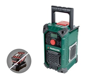 Radio budowlane Parkside bluetooth