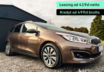 Kia Ceed II Kombi Facelifting 1.6 CRDi 110KM 2017 Kia Ceed Bezwypadkowa, FV23,Pakiet M, KredytLeasing, gwarancja 12m. gethelp