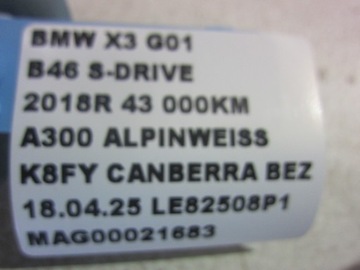 BMW X3 G01 B46 F30 F36 G20 TERMOSTAT POUZDRO TERMOSTATU 11537644811 7644811