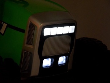 Трактор на аккумуляторе с прицепом + пульт дистанционного управления PA0242