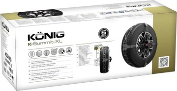 2 Łańcuchy śniegowe KONIG K-Summit XL K55 235/55R18 225/55R18 255/50R18
