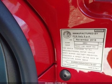 Alfa Romeo 4C 2016 Alfa Romeo 4C 2016 ALFA ROMEO 4C SPIDER 1.7 Benzyna 237KM, zdjęcie 14