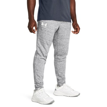 SPODNIE DRESOWE MĘSKIE UNDER ARMOUR DRESY JOGGERY BAWEŁNA SPORTOWE 1380843