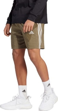 SPODENKI MĘSKIE ADIDAS ESSENTIALS SPORTOWE KHAKI rozmiar XL