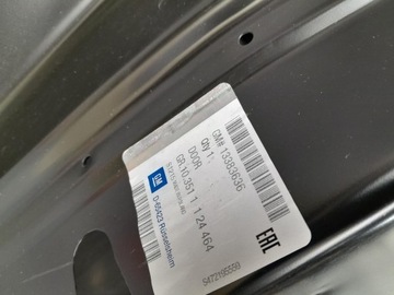 OPEL CASCADA 16- DVEŘE LEVÉ ORIG.