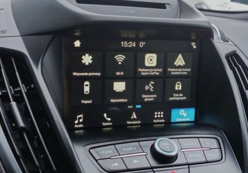 Ford Kuga II SUV Facelifting 1.5 EcoBoost 120KM 2018 Ford Kuga 1.5 PB 120KM Titanium ASO Gwarancja Podgrzewana Przednia Szyba K, zdjęcie 16