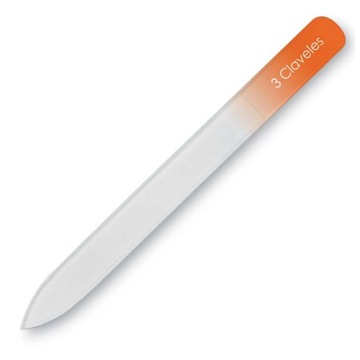SZKLANY Pilnik Pilniczek do paznokci W ETUI DELIKATNY manicure 3 CLAVELES