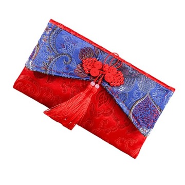 Китайский Лунный Новый Год Красный Денежный Конверт Подарочный Стиль D Горизонтальный