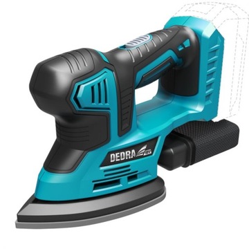 SZLIFIERKA DELTA AKUMULATOROWA DEDRA 18V DED7063