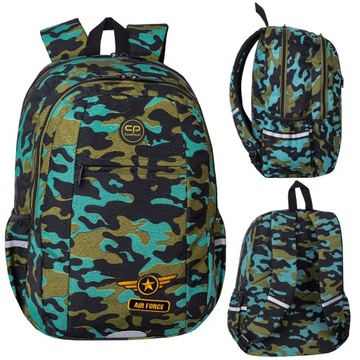 PLECAK SZKOLNY MORO DWUKOMOROWY COOLPACK AIR FORCE
