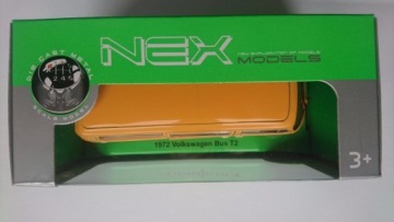 WELLY '72 VOLKSWAGEN TRANSPORTER T2 1:34 ОГУРЕЦ