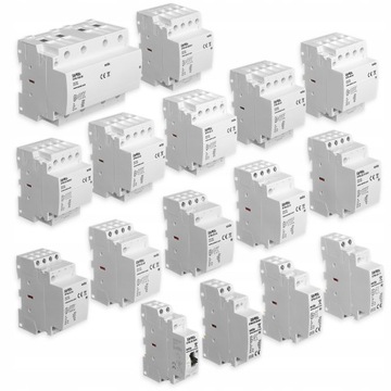 КОНТАКТОР МОДУЛЬНОЙ УСТАНОВКИ 3F 25A AC 4НО 230В