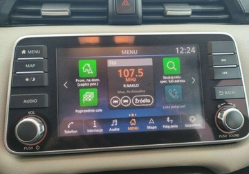 Nissan Micra V 2021 Nissan Micra Super wersja Tylko 35.000km Drugi komplet kol Benzyna 95KM, zdjęcie 27