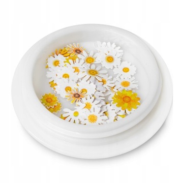 PŁATKI KWIATY KWIATKI OZDOBY DO PAZNOKCI HYBRYD