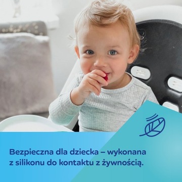 Canpol Miska Miseczka Silikonowa z 3 Przegródkami i Przyssawką 360 ml DOTS