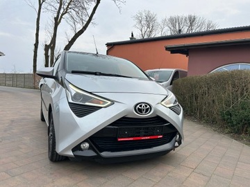 Toyota Aygo II Hatchback 3d Facelifting 1.0 VVT-i 72KM 2019 Toyota Aygo 1.0 VVTi Klima Tablet Kamera Tempomat, zdjęcie 3