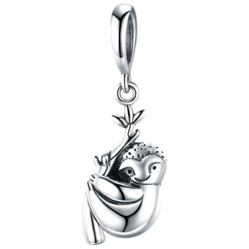 Charms Koralik Bransoletki LENIWIEC srebro pr.925