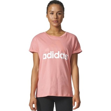 ADIDAS T-SHIRT DAMSKA KOSZULKA SPORTOWA RÓŻOWA TOP