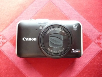 Canon PowerShot SX230 HS uszkodzony