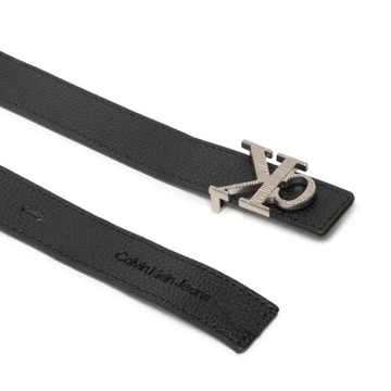 CALVIN KLEIN BELT - PASEK CZARNY DAMSKI 80