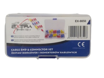 Konektory izolowane zestaw 62 szt