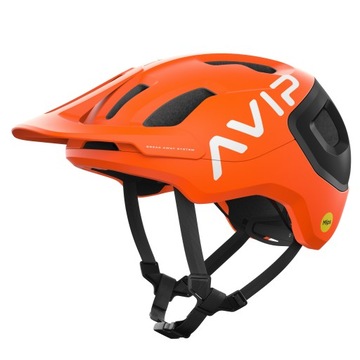 Kask POC AXION RACE MIPS FLUORESCENT ORANGE AVIP/Uranium Black Mat L 59-62