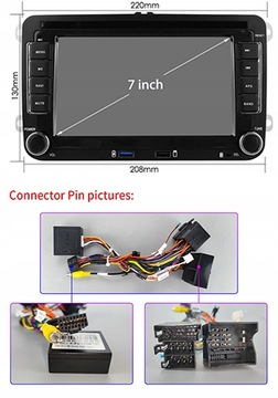 VW PASSAT B6 B7 GOLF V VI РАДИО ANDROID 6/128G SIM