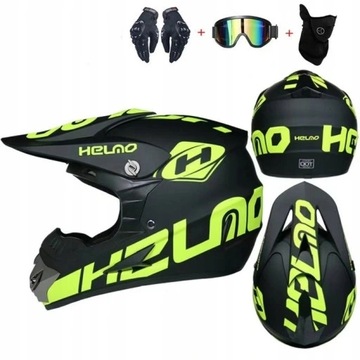 KASK MOTOCYKLOWY OFF-ROAD ENDURO MOTOCROSS XL