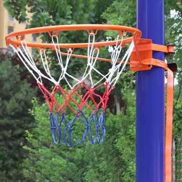 Баскетбольное кольцо и сетка для настенного монтажа из стали