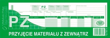 PZ PRZYJĘCIE MATERIAŁU Z ZEWNĄTRZ 1/2 362-0