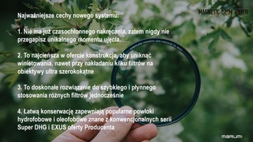 Расширенный комплект Marumi Filter Magnetic Slim, 82 мм