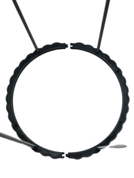 Опоры для растений и цветов, опора, хомут RING ŁĄCZONY 2в1 XL60/28