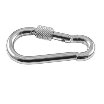 КАРАБИН С ЗАЩИТОЙ 10 ММ ОЦИНКОВАННЫЙ