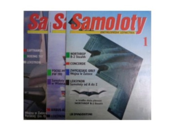 Samoloty encyklopedia Lotnictwa nr 1,7,8 z 1998